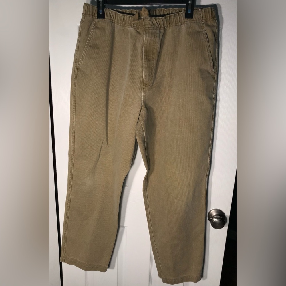 Men’s The Territory Ahead Pull On Pants Large L 100% Cotton Vintage Style